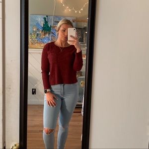 Lightweight casual sweater